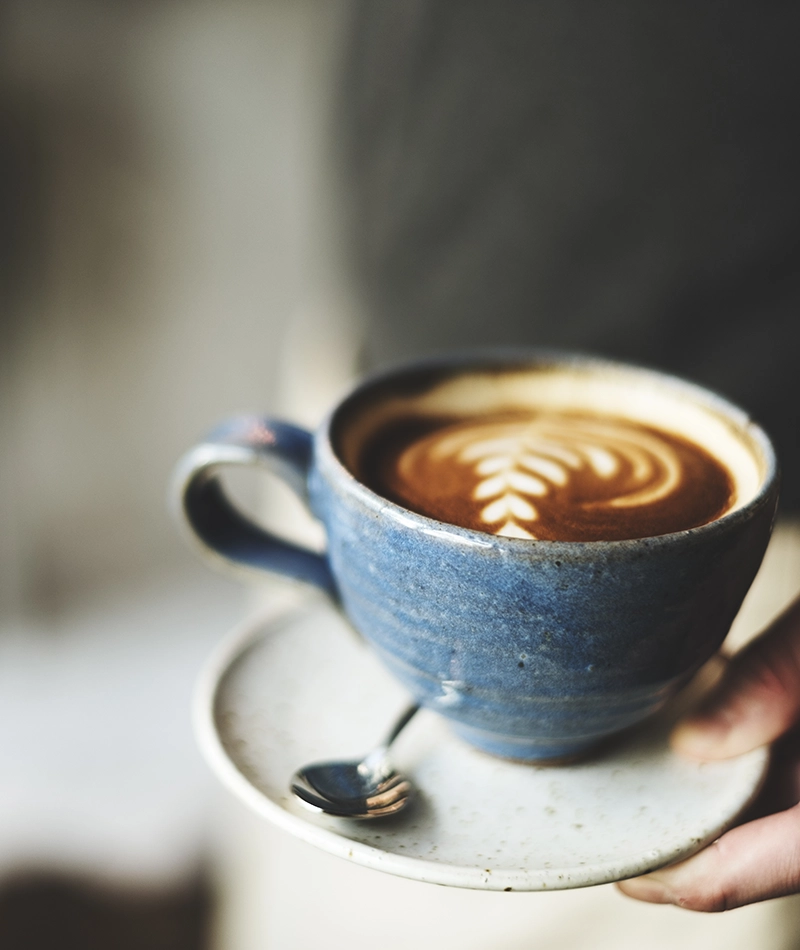 Primer plano de un café.